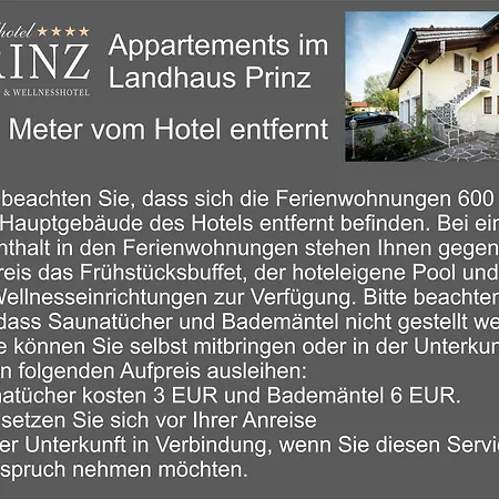 酒店 Wellness & Prinz- Wellness & Romantik
